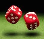 Two red dices