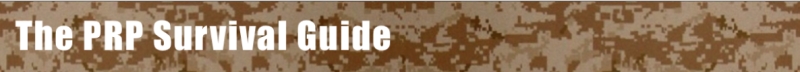 A brown and tan camouflage pattern with white text.