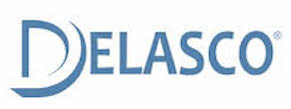 Delasco logo in blue text.