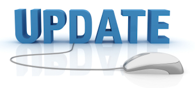 Update text with computer mouse illustration.