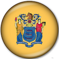 New Jersey state seal on yellow background.