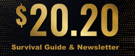 $20.20 Survival Guide and Newsletter promotion.