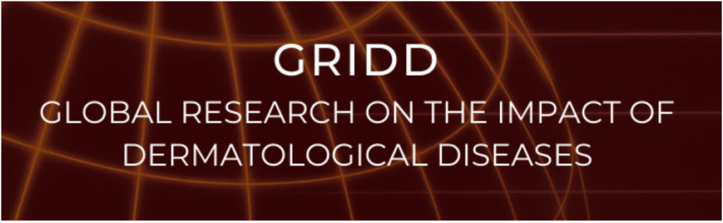GRIDD dermatological diseases research banner.