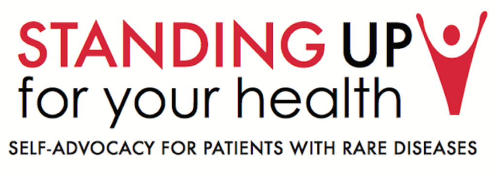 Standing up for rare disease self-advocacy.