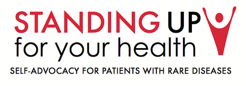 Standing up for rare disease self-advocacy.