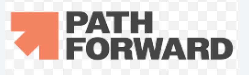 Path Forward logo with orange arrow.